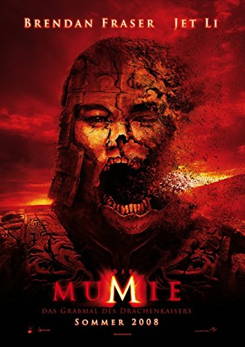 Die Mumie - Das Grabmal des Drachenkaisers: Teaser (2008) | original Filmplakat, Poster [Din A1, 59 x 84 cm]