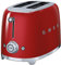 Smeg TSF01RDUK | 50's Retro Style 2 Slice Toaster in Red