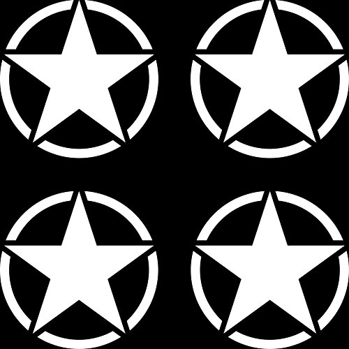 Selbstklebende Sterne Logo US Army MP Auto Tuning Aufkleber Aufkleber Die Cut Dekoration Film