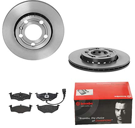 BREMBO Bremsscheiben COATED + Beläge vorne passend für Skoda Fabia 1 6Y2 VW Polo 9N