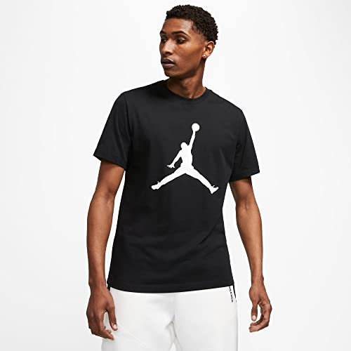 Nike Homme Jordan Jumpman T shirt, Noir / Blanc, XS EU