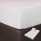 G BETTWARENSHOP Boxspring Split Spannbetttuch Silber, 180x200-200x220 cm