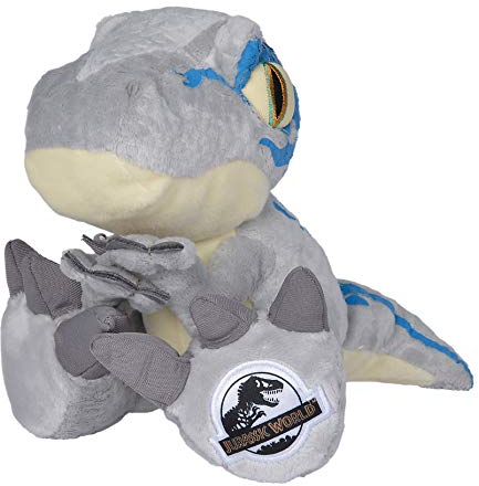 Nicotoy 6305875205 Jurassic World, Dinosaurier, Chunky, Blau, 46 cm, Plüsch, 0 m