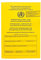 Impfpass/Impfausweis/Impfbuch - International - Neuauflage 2021 - Covid-19 Impfungen - Mehrsprachig - Extraseite für aktuelle Schutzimpfungen - In Gelb - Wichtiges Reisedokument