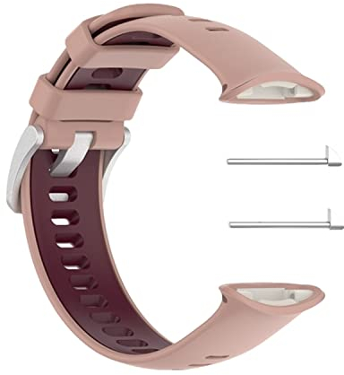 Huwokxix Armband Kompatibel mit Polar Vantage v2,Verstellbares Silikon Sport Strap Ersatzband für Polar Vantage v2 Smart Watch (Rosa)