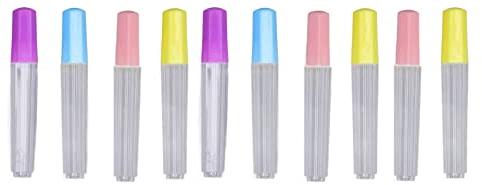 10 Unids Contenedor de Agujas de Coser, Tubos de Almacenamiento de Agujas Transparentes Agujas de Coser de Fieltro Contenedor Pin Tubos de Almacenamiento de Agujas Portabotellas Estuche de Almacenamie
