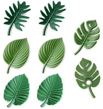 FuninCrea 8 Pcs Plant Fridge Magnets, 3D Plant Small Decorative Magnets for Kitchen Home Office