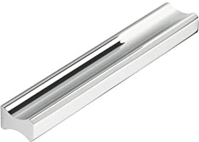 SOTECH Tirador para muebles STOCKHOLM BA 288 mm tirador de aluminio cromado pulido perfil tirador