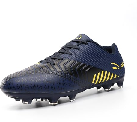 GWMDKI Mens Football Boots Cleats FG/AG Professional Spikes Soccer Shoes Teens Competition Training Sneakers