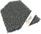 Feuerfest 123 - Feinstaubfilter Kaminofen Angeschrägt 255x188x25 mm, Kompatibel mit Hark, Feinstaub Rußfilter zum nachrüsten Kamine & Öfen, hitzebeständig bis 1.650 °C