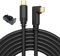 Câble USB-C vers USB-C 5M pour Power Delivery,60W Type C Câble de Charge Rapide & Transfert Rapide et la Connexion entre l'Appareil Photo et l'Ordinateur pour Canon R5 R6 Nikon Z5 Z6 Z7 D6 Sony A7M3