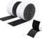 SUTOUG Nastro autoadesivo extra forte - 50 mm× 3 m Nastro autoadesivo a strappo e gancio Nastro biadesivo per interni ed esterni - biadesivo - Nero