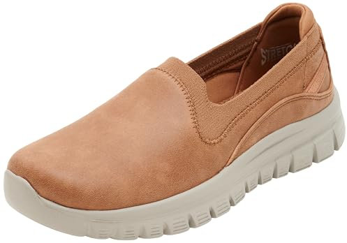 Skechers Elegante, Zapatillas Mujer, Marrón 01, 38 EU