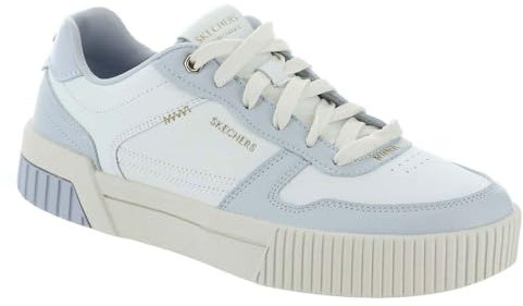 Skechers Sneaker da Donna Jade Best in Class, Bianco Blu, 40 EU