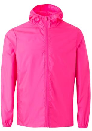 Mukua Stockton, Cortavientos Unisex Coupe-Vent, Rose Fluo, XL Mixte