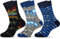 Jeasona 3 Paare Informatiker Geschenke Lustig Socken Herren 43-46 Lustige Geschenke für Informatiker Nerd Geschenke Technik Lustige Socken Herren Baumwolle Computer Nerd Geschenke