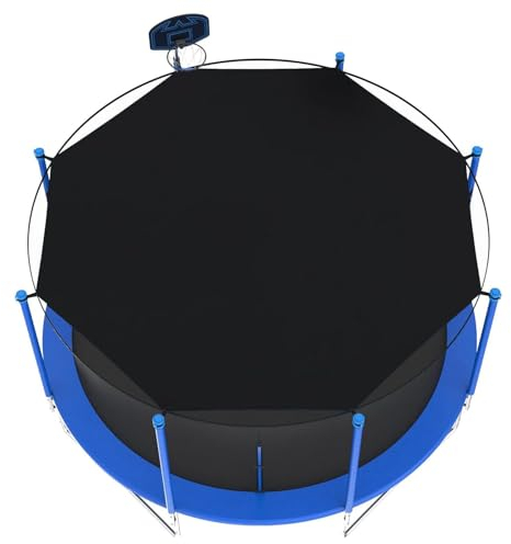 Trampolin Sonnenschutz Abdeckung, Trampolin Baldachin Top Trampolin Zelt Abdeckung, Trampolin Sonnenschutz Dach Regenabdeckung Für Trampoline 10Fuß