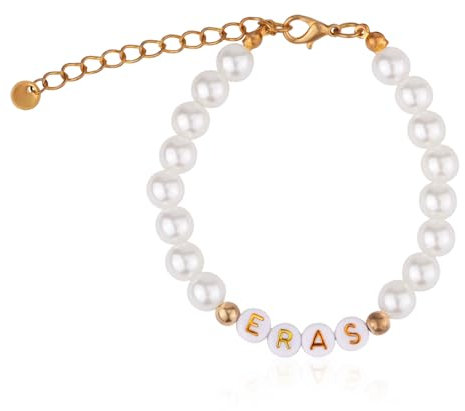 Eras-Armband, Von Liedern Inspirierte Armband Konzertarmbänder Eras-Schmuck Perlenarmbänder für Frauen Mädchen Fans Konzerte Musikfestivals
