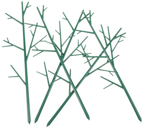 NULYLU 5stücke Teiliges Pflanzenstützsystem Für Kletterpflanzen Robuste Rankhilfe Aus Stabilem Material Für Topfpflanzen Für Innen Und Außenbereich Schützt Vor Wind Und Wetter