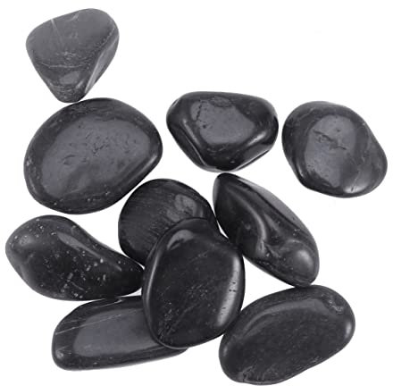 CAXUSD 10pcs Decorative Gravel Pebbles for Crafts Hand-painted Polished Stones Boy Girl's Drawing Rocks Diy Painting Rocks