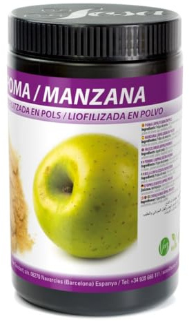 SOSA Manzana liofilizada en polvo - Colorante y potenciador de sabor - Bote 600grs - Uso alimentario
