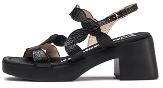 Wonders Black Hura Sandal Black 40