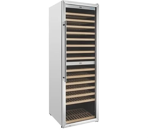 Polar G-Series Dual Zone Wine Fridge Stainless Steel, 180 Bottle | Commercial-grade temperature control allows dual-zone storage for red and white wines. Perfect for bars and restaurants.