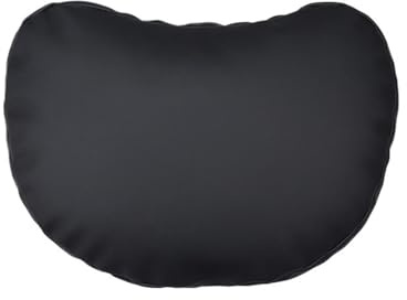 XUCZHAI Autositz-Kopfstützen-Nackenkissen, weicher Komfort, Mikrofaser-Leder-Nackenkissen, Auto-Styling-Zubehör(1pc Black)