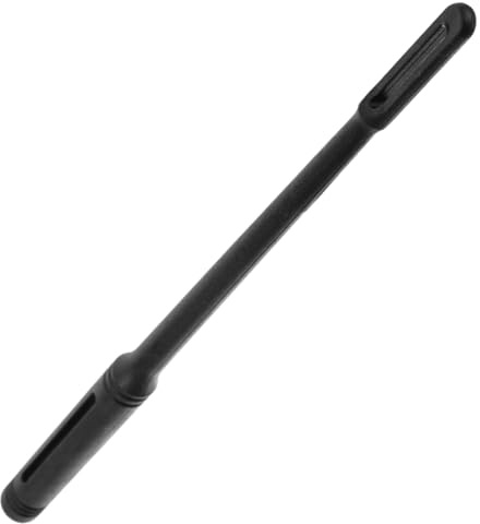 Flötenstock Reinigungsstab für Blasinstrumente, 26x1,3x1,3cm | ABS Schwarz, Instrumentenreinigungswerkzeug für Anfänger, Posaunen Zubehör für Cornet und Tenorhorn