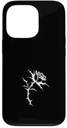 Rose Gothique Alternative Style Grunge Gothique Coque pour iPhone 13 Pro