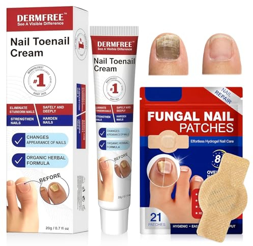 De Soin Des Ongles Set, Soin Intensif Pour Ongles Abîmés Des Mains Et Pieds, Améliore l'aspect des ongles, Empêche le Dédoublement de l'Ongle, Pour Hommes Et Femmes