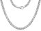 Silberketten Store Königskette 925 Silber Herren 7 mm Stärke I Männer Silberkette mit Karabiner Verschluss I Panzerkette Herren vierkant hochglanz
