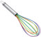 Kuhn Rikon 22266 Kitchen Tool Colori Egg Whisk Silicone Large