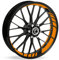 Motoking Felgenbettaufkleber im GP Design - Komplettset für 16 bis 19 - Farbe & Breite wählbar