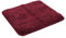 Kinzler J-10003/13 Bordeaux Badematte, Mikrofaser, 50x55 cm ohne Ausschnitt