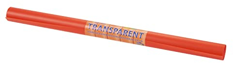 Folia Transparentpapier Extra stark einfarbig 70x50cm 115g/qm Orange