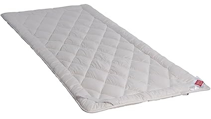 HEFEL Wellness Zirbe Unterbett Schafschurwolle Matratzenauflage mit Eckgummibänder 700 g/m² 180 x 200 cm