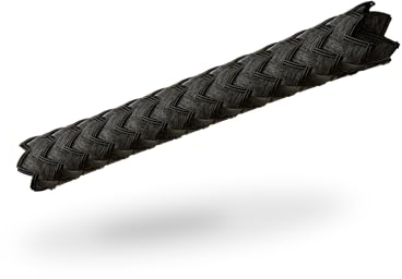 VIABLUE Sleeves * Geflechtschlauch * Black/SCHWARZ * Größe SMALL für Kabel-Ø von 2 bis 6 mm * Meterware * Gewebeschlauch/Kabelschutzhülle/Kabelschlauch * per m
