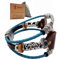 Smatiful Breathable Straps with Woven Material beads, Adjustable Replacement Strap Sports I Watch for Apple Watch 38mm S1 S2 S3 & 40mm Smart Watch,Mediterranean Blue
