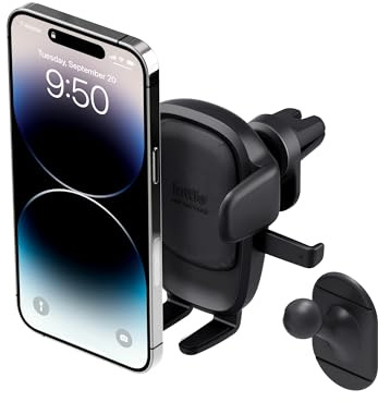 iOttie Easy One Touch Advanced Supporto universale per telefono cellulare con slot per CD, per iPhone, Google, Samsung, Moto, Huawei, Nokia, LG e tutti gli altri smartphone