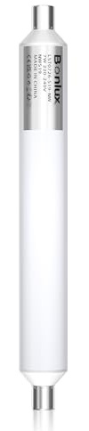 Bonlux LED Röhre Linolite S19 7W 31cm Naturweiß 4000K für Badezimmerlampe Toilette 600lm Äquivalent 50-65W, 360 Grad für Spiegelbeleuchtung Malerei Vitrine