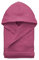 Morbidissimi Accappatoio Nido D’Ape Bambino, Bambina, Ragazzi Con Cappuccio, Cinturino e 2 Tasche, Accappatoi Piscina, 270 gr/mq 100% Cotone, Assorbente, Z055 (Accappatoio Fucsia, 4-6 anni)