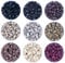 KOCONI 500Pcs 5.0mm Silicone lined Micro Rings Silicone Micro Rings Lined Micro Links Silicone Beads Silicone Micro Rings Beads for 0.8g/1g strand Pre Bonded Hair Extensions #6 Beige Blond