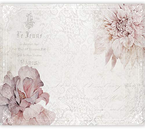 murando - Vlies Fototapete Blumen 350x256cm Foto Tapete Schlafzimmer Wohnzimmer Vliestapete XXL Wandtapete Motivtapeten Bildtapete 3d Effekt Wand Dekoration - Pflanze Floral Vintage Retro b-C-0766-a-a