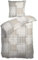 Arctic Bettwäsche 135x200 Renforce I Bettbezug aus 100% Baumwolle mit Oeko-Tex Standard 100 I Bettzeug 2tlg., inkl. Kissenbezug 80x80 I Nordisches Design aus Dänemark, beige-kariert