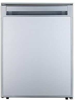 Equator 12V/DC Mini-Fridge Freezer 2.8cf Stainless for RV Boat Off-Grid 2 Doors