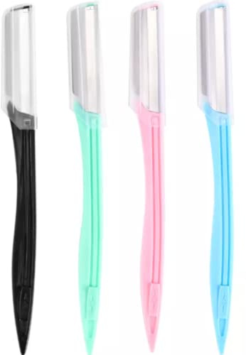 20x Augenbrauenrasierermesser Gesicht Rasiermesser Rasierklingen Beauty Eyebrow Shaper (5x 4er Set)