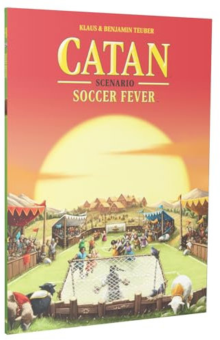 CATAN Studio CATAN Soccer Fever Szenario, Brettspiel, ab 10 Jahren, 3–4 Spieler, 75 Minuten Spieldauer