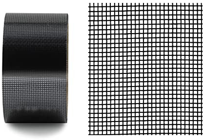 Voarge Fliegengitter Reparatur Set, Reparatur Klebeband mit Wasserdicht & Selbstklebend Glasfaser Reparatur, Fliegengitter Tür und Fenster,50 mm x 2 m