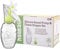 haakaa 100 ml Manual Breast Pump Set of 1 Generation and Flower Lid (White), Transparent Silicone Breast Pump